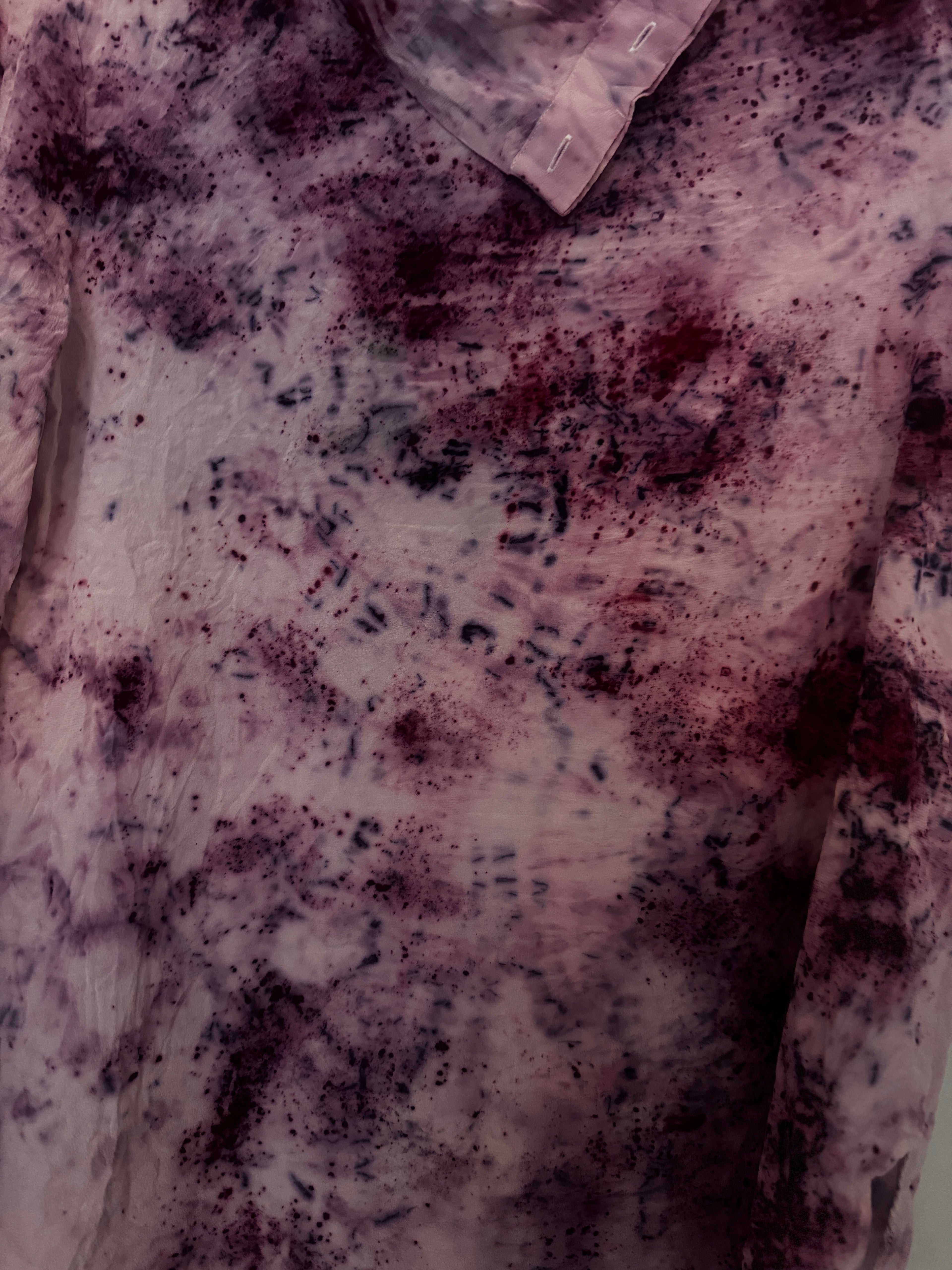 The Common Lilac Silk Blouse