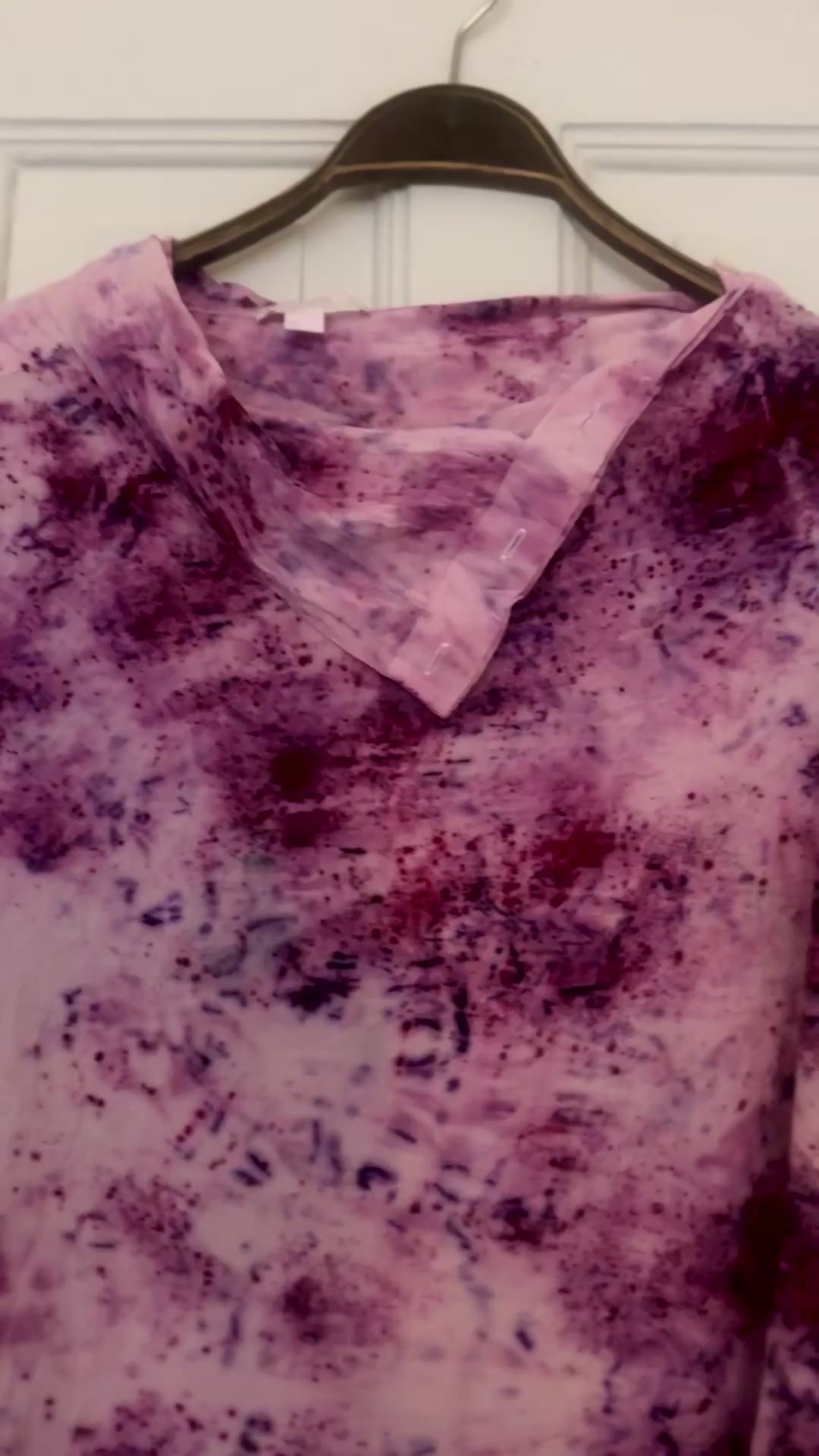 The Common Lilac Silk Blouse